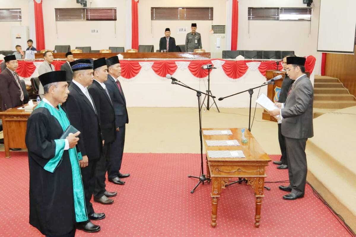 DPRD Gelar Paripurna Istimewa PAW Tiga Anggota DPRD