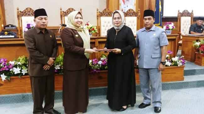 DPRD Kabupaten Muarojambi Gelar Rapat Paripurna Pandangan Umum Fraksi Terhadap Pertanggungjawaban Pelaksanaan APBD Tahun 2018