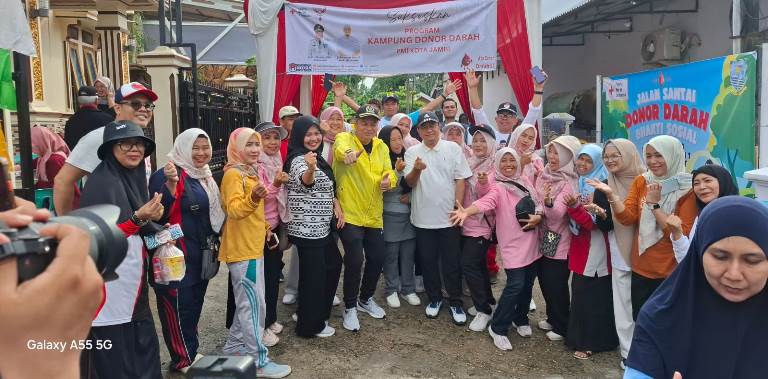 DPRD Kota Jambi Dukung Program Kampung Donor Darah