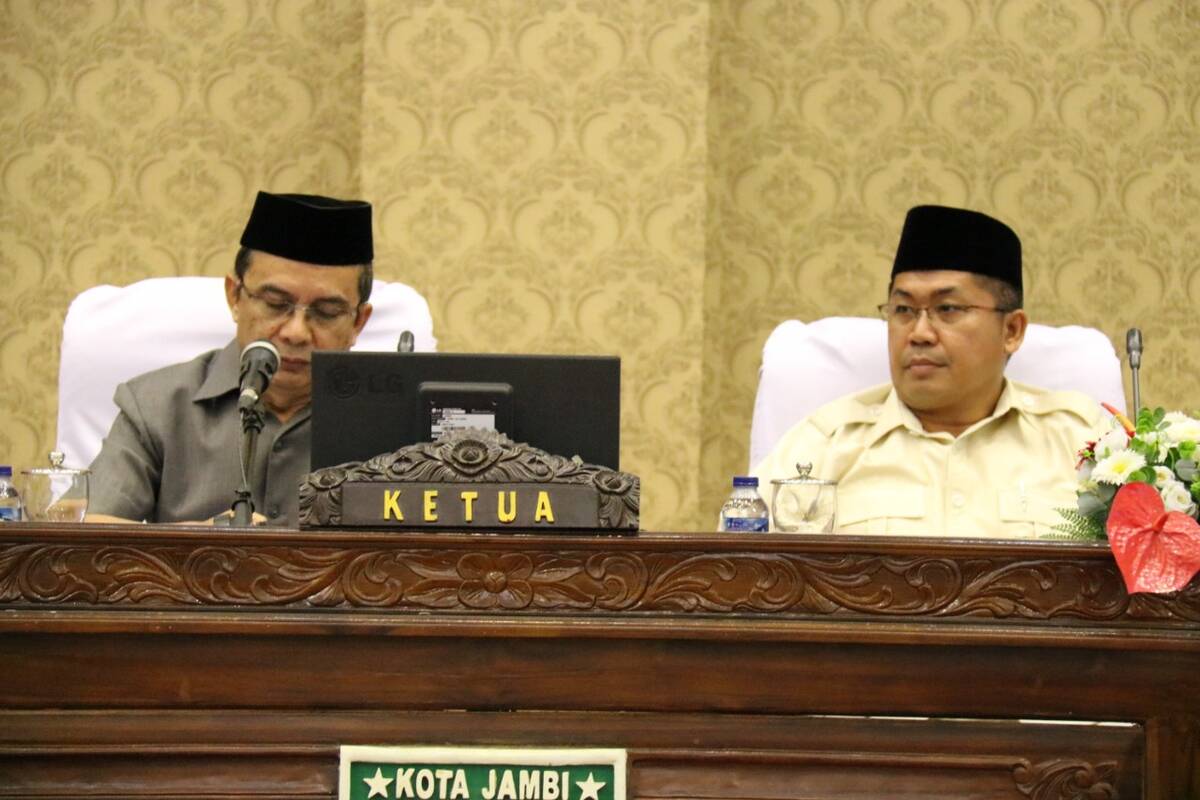 DPRD Kota Jambi Gelar Paripurna Penyampaian Jawaban Eksekutif