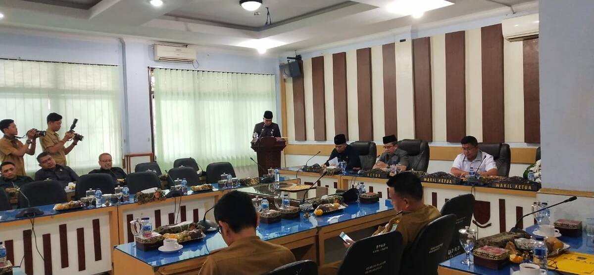 DPRD Kota Jambi Gelar Rapat Internal Hasil Kerja Banggar Terhadap KUPA Dan PPAS APBD-P