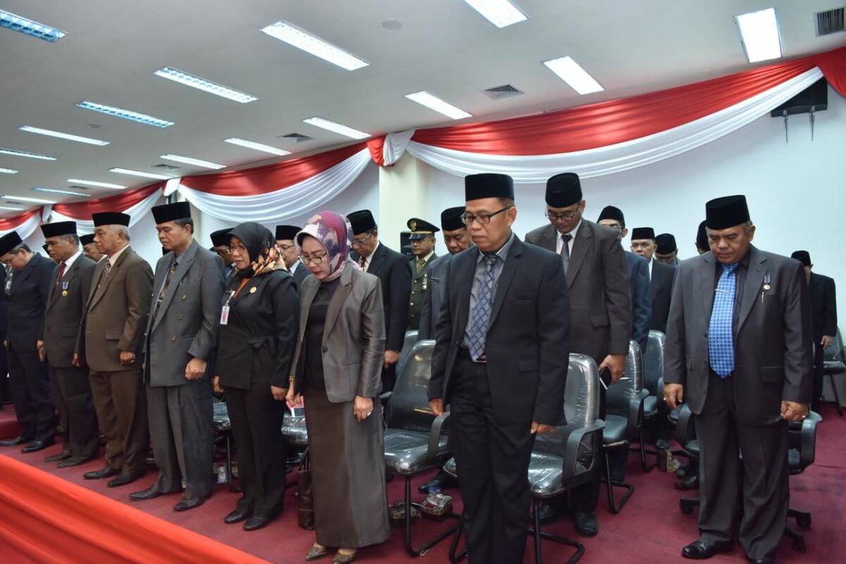 DPRD Kota Jambi Gelar Rapat Paripurna Dalam Rangka HUT RI ke 73