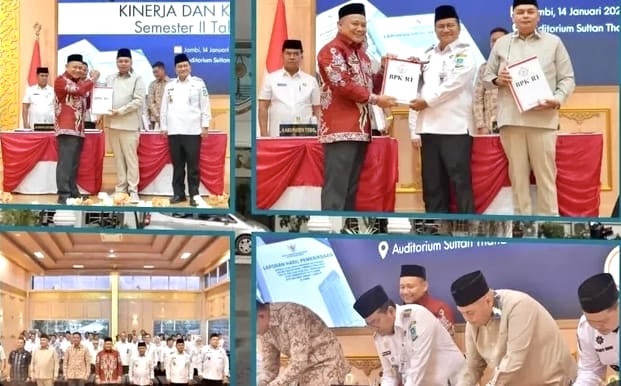 DPRD Kota Jambi Terima LHP BPK
