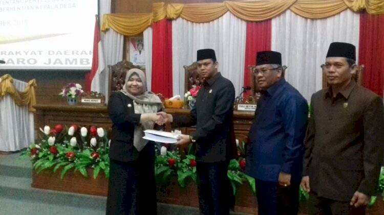 DPRD Muaro Jambi Gelar Paripurna Penyampaian Tiga Ranperda Usulan Eksekutif
