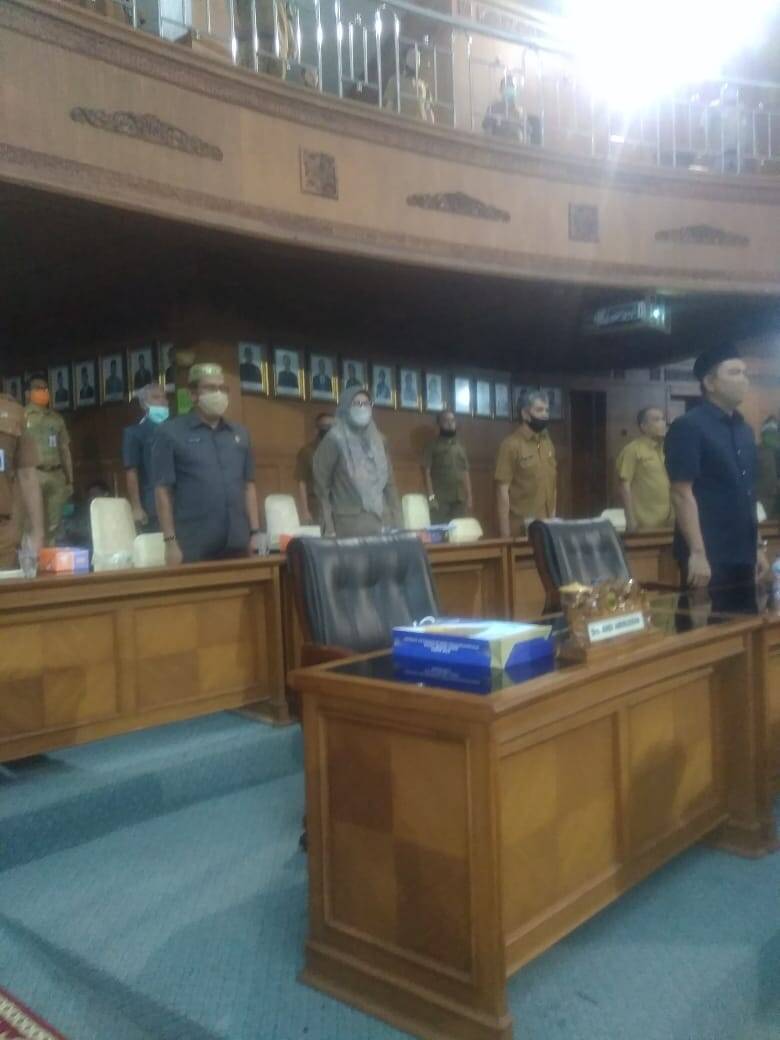 DPRD Muaro Jambi Gelar Rapat Paripurna Mendengarkan Jawaban Bupati Atas LKPJ 2019