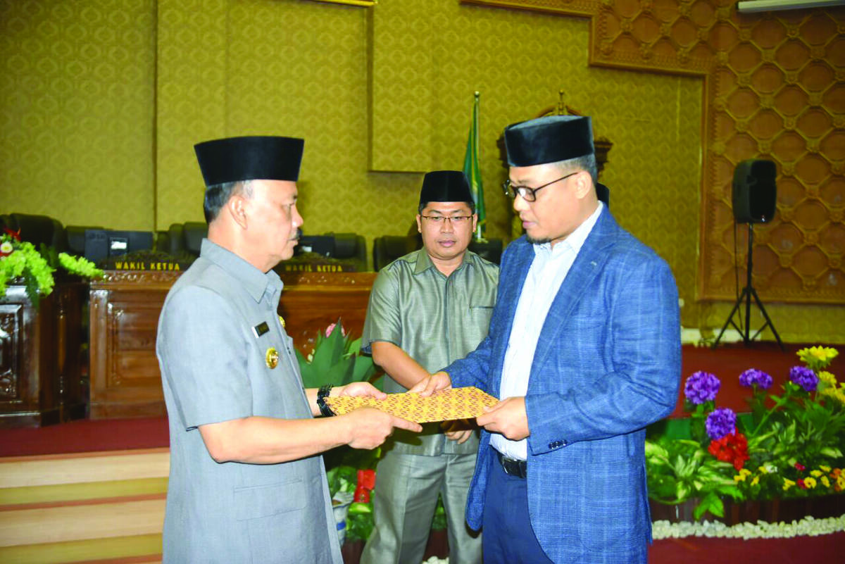 DPRD Rapat Paripurna LKPJ Kota Jambi Tahun Anggaran 2017