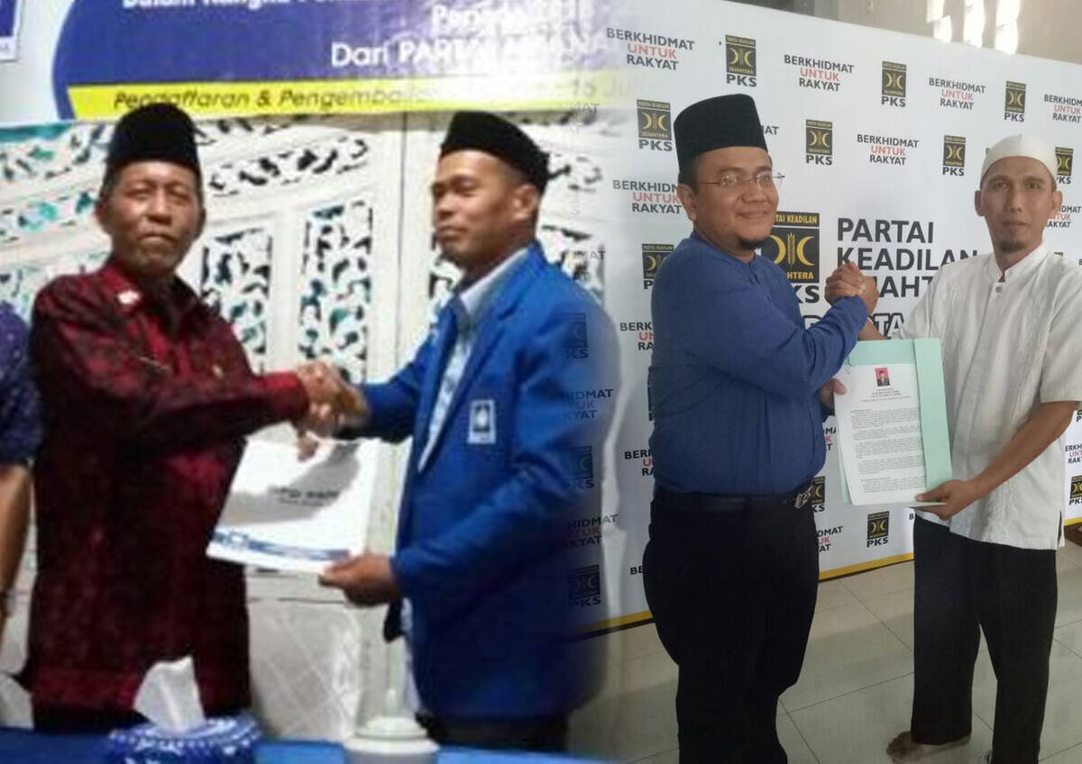 Dua Kandindat Tantang Incumbent