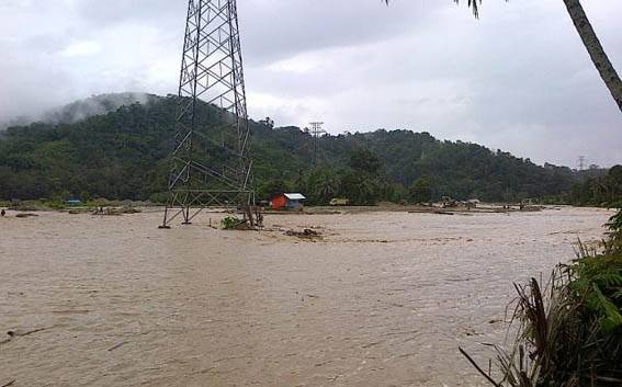 Enam Kecamatan di Kota Jambi Tergenang Banjir