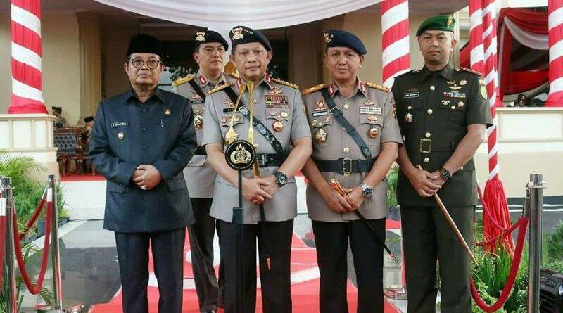 Fachrori Hadiri Upacara Peresmian Peningkatan Tipe Polda Jambi