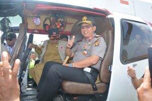 Fachrori Lakukan Patroli Udara Bersama Danrem dan Kapolda