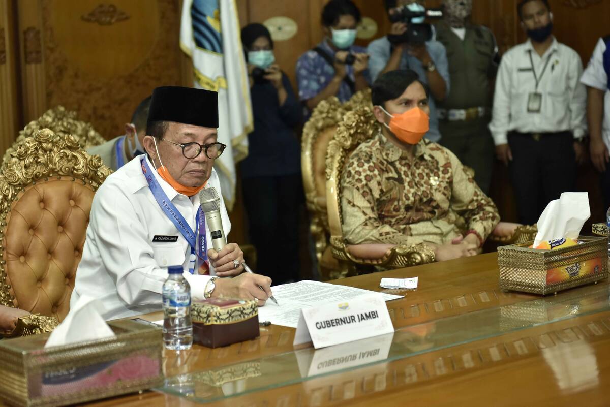 Fachrori Laporkan Penanganan Covid-19 Kepada Kepala BNPB