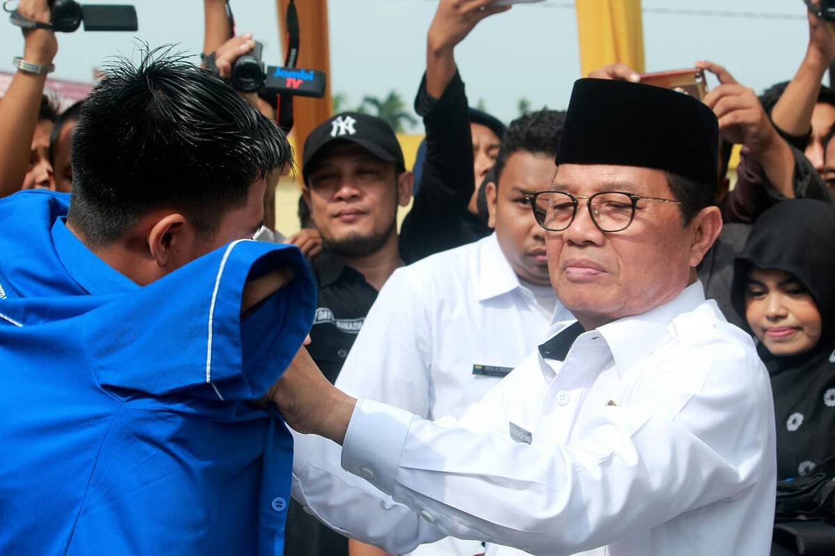 Fachrori Lepas 276 Peserta Pemagangan Provinsi Jambi 2018