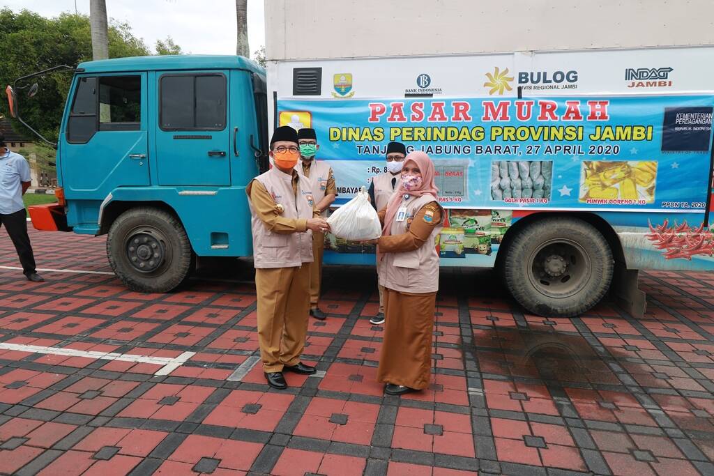 Fachrori Luncurkan Pasar Sembako Bersubsidi