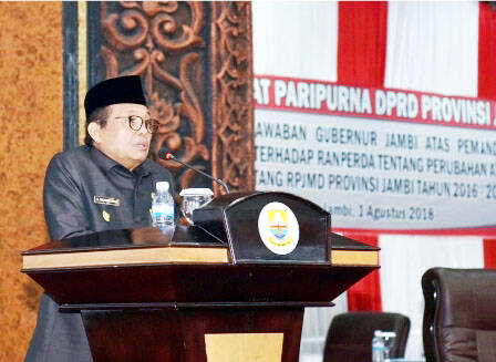 Fachrori : Perubahan RPJMD Telah Melalui Kajian