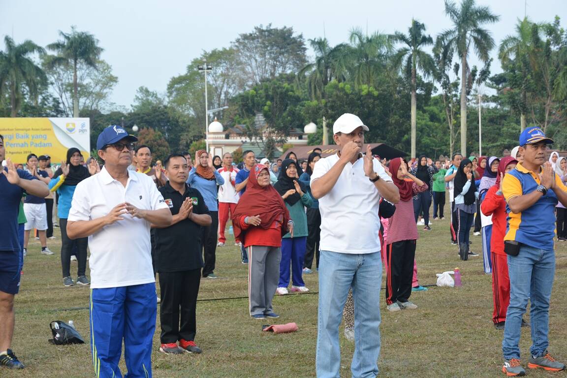 Fachrori: Senam Poco-Poco Wujud Dukungan Asian Games