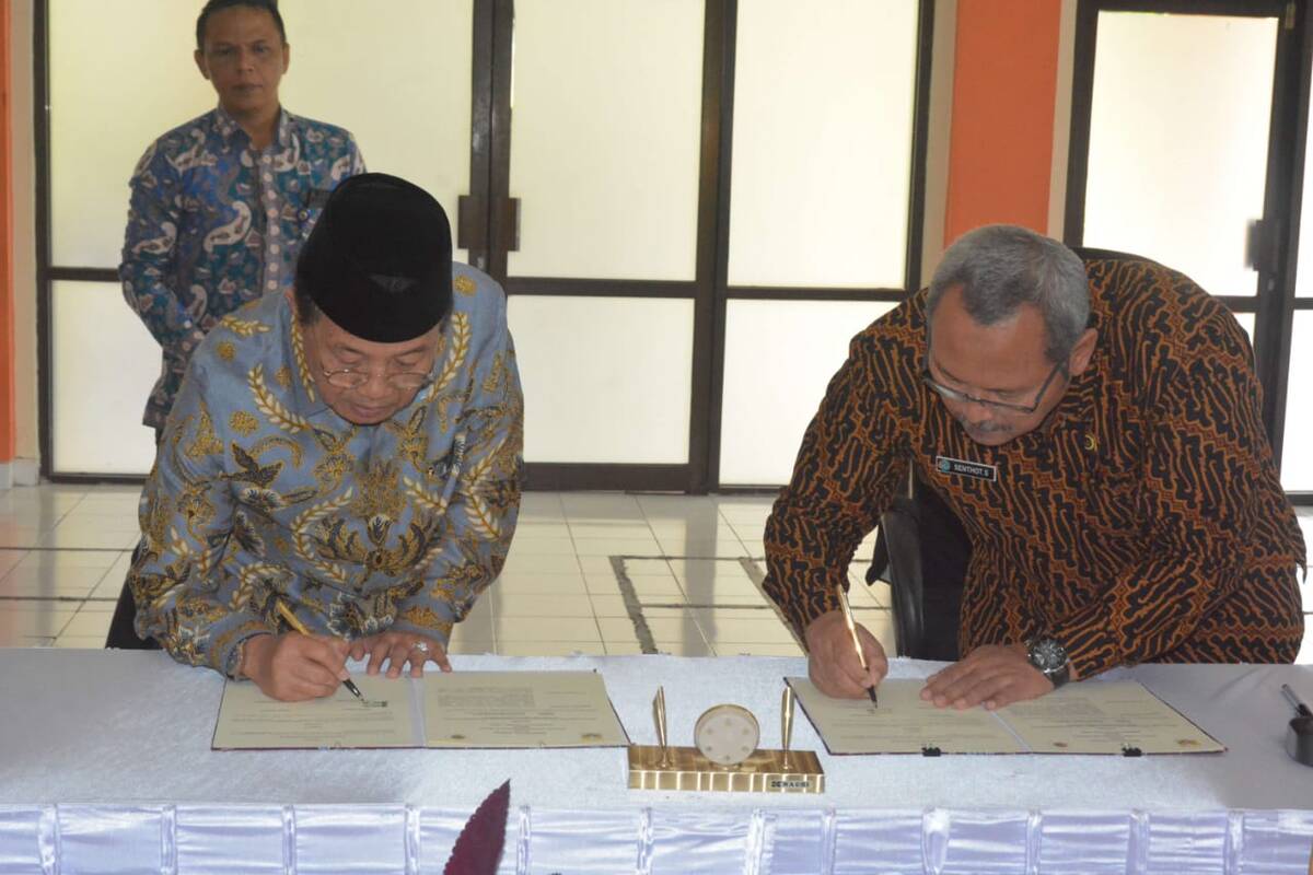 Fachrori Teken MoU Dengan STPN Yogyakarta