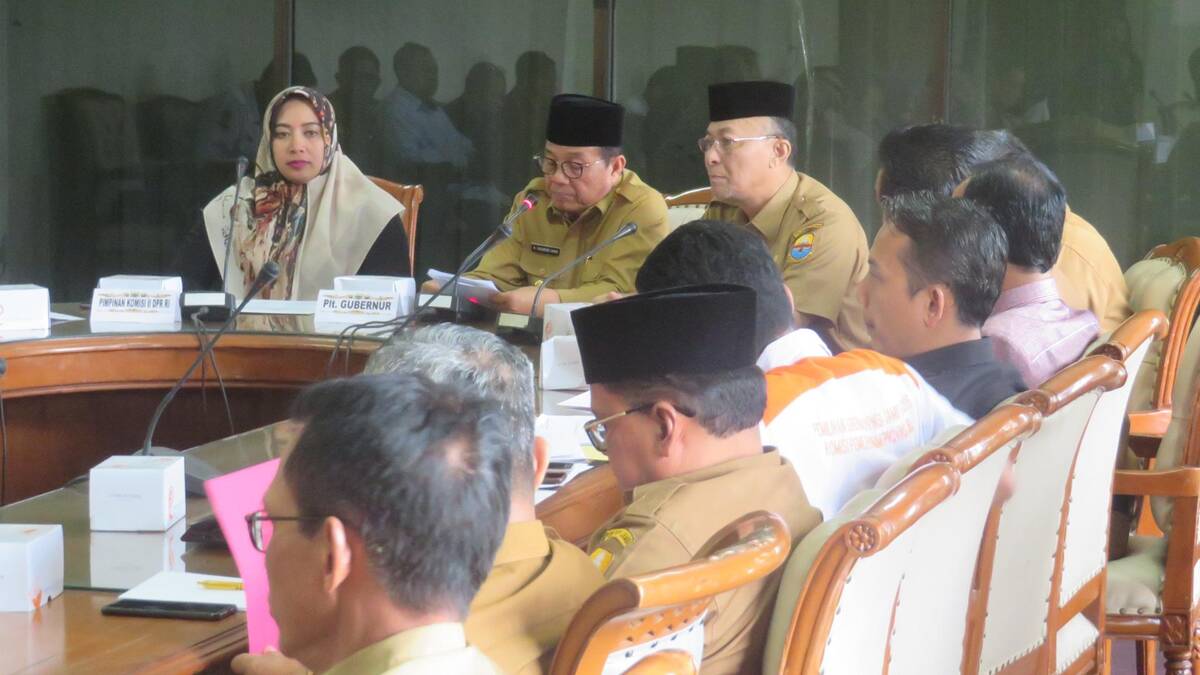 Fachrori Terima Kunjungan Komisi II DPR RI