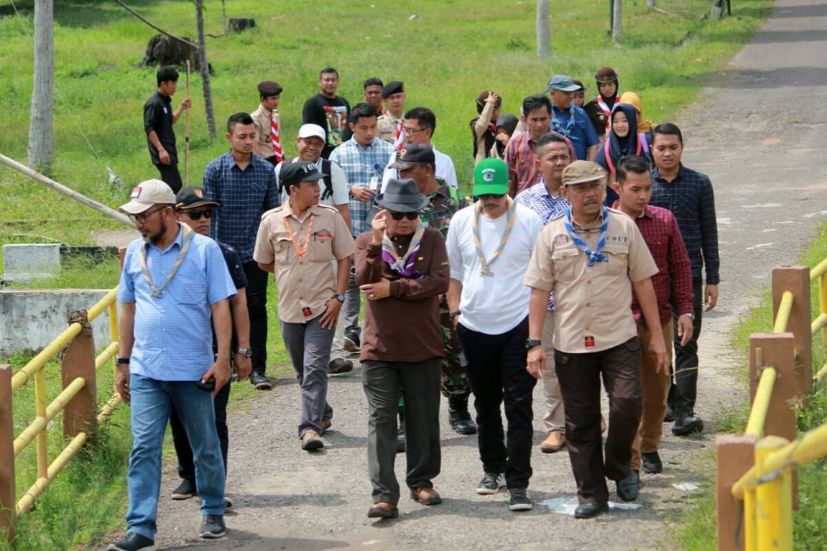 Fachrori Tinjau Komplek Bumi Perkemahan Abdurrahman Sayoety Musa