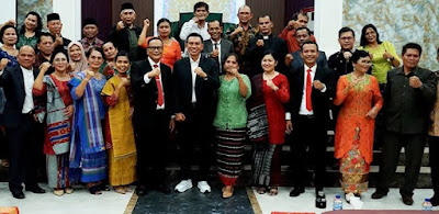 Fadhil Arief Apresiasi Silaturahmi Masyarakat Gereja HKBP Batang Hari
