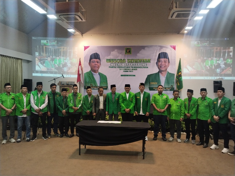 Fadhil Arief dan Seluruh PPP Jambi Ogah Terprovokasi Isu Miring, Mardiono Sah Ketua Umum 