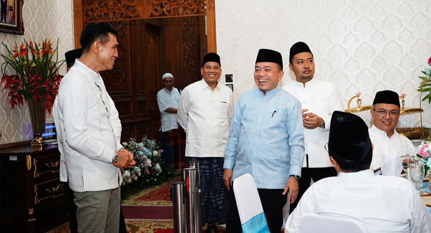 Fadhil Arief Temui Al Haris di Lebaran Pertama