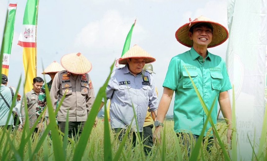 Fadhil Arief Wujudkan Petani Terusan Sejahtera