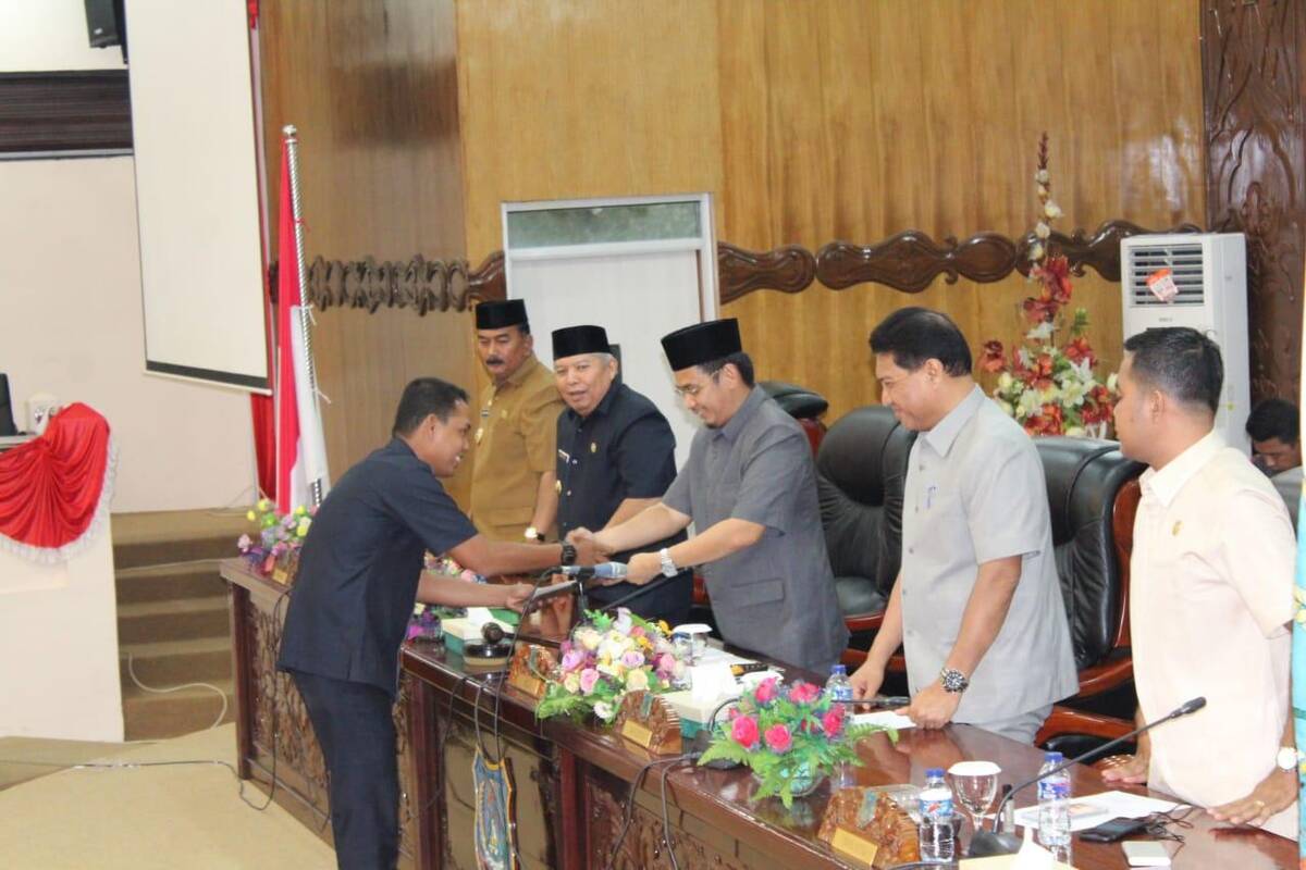 Fraksi DPRD Sampaikan Pandangan Umum APBDP 2018