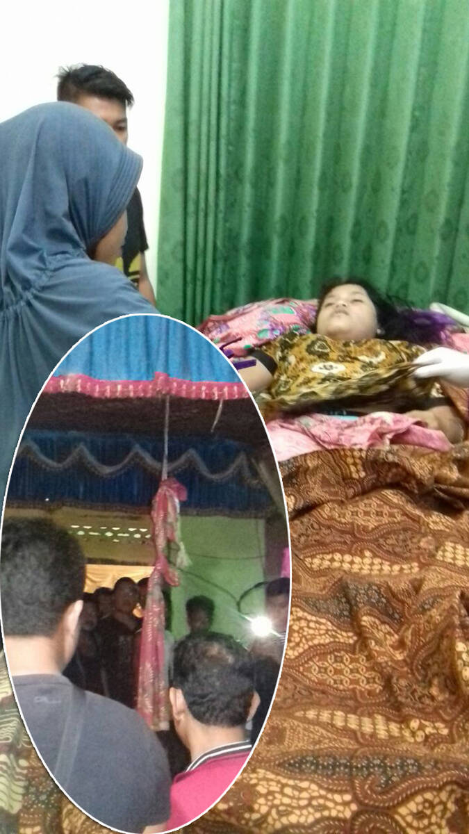Gadis Cilik Akhiri Hidupnya Diseutas Kain