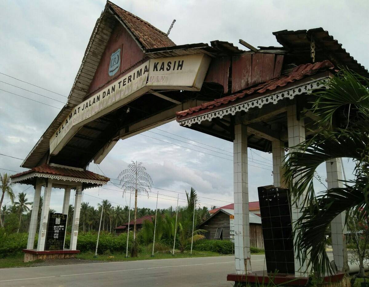 Gapura di Pembengis Butuh Sentuhan
