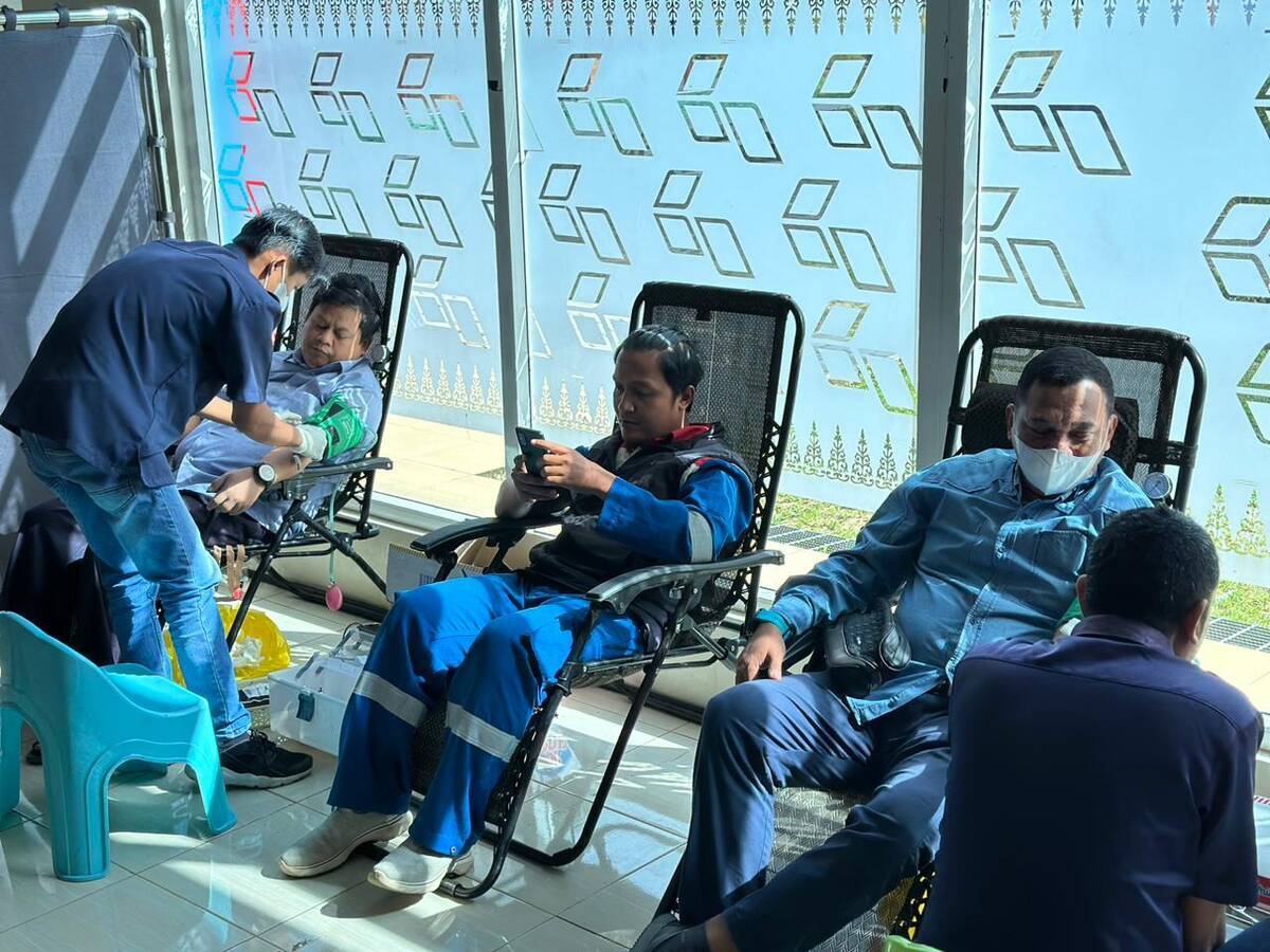 Gelar Donor Darah Bagi Karyawan, Pertamina EP Jambi Field Dorong Kepedulian Sosial