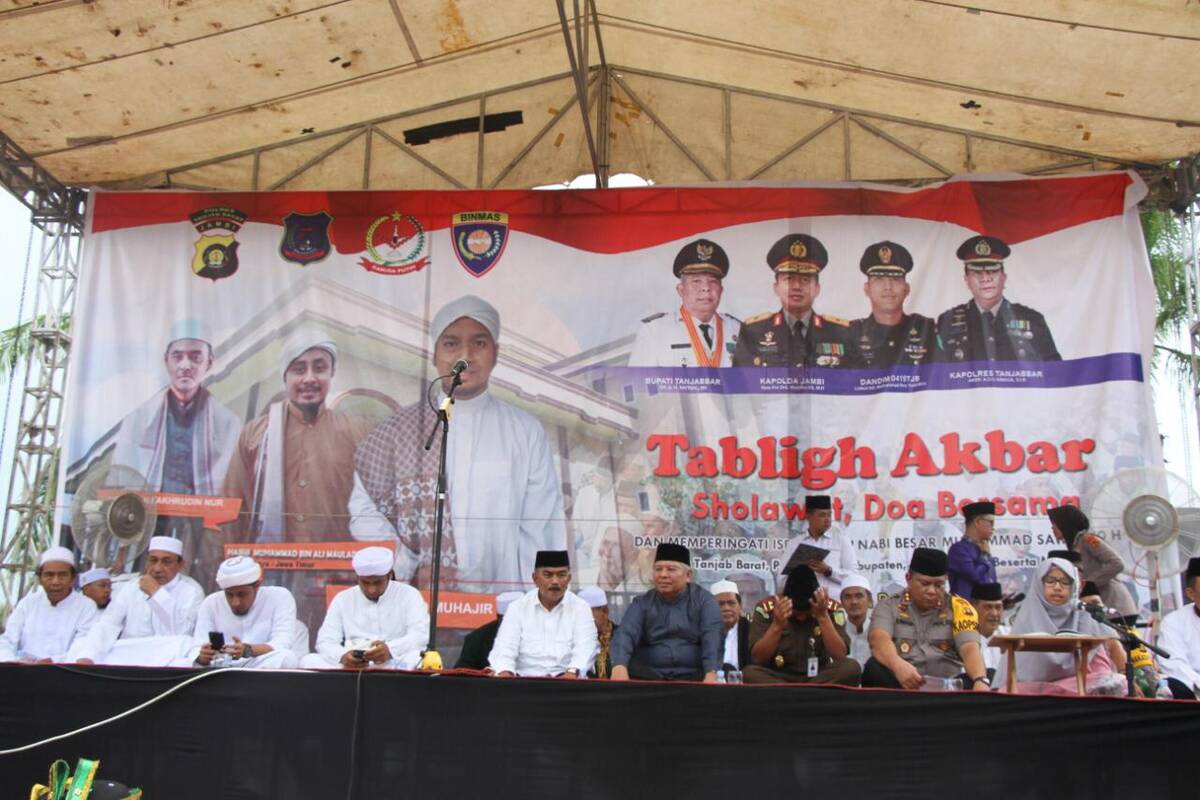 Gelar Tabligh Akbar, Harapkan Pemilu 2019 Damai
