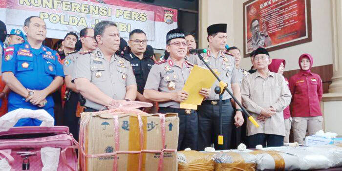 Gembong Narkoba Lintas Batam-Tungkal Diringkus Polisi