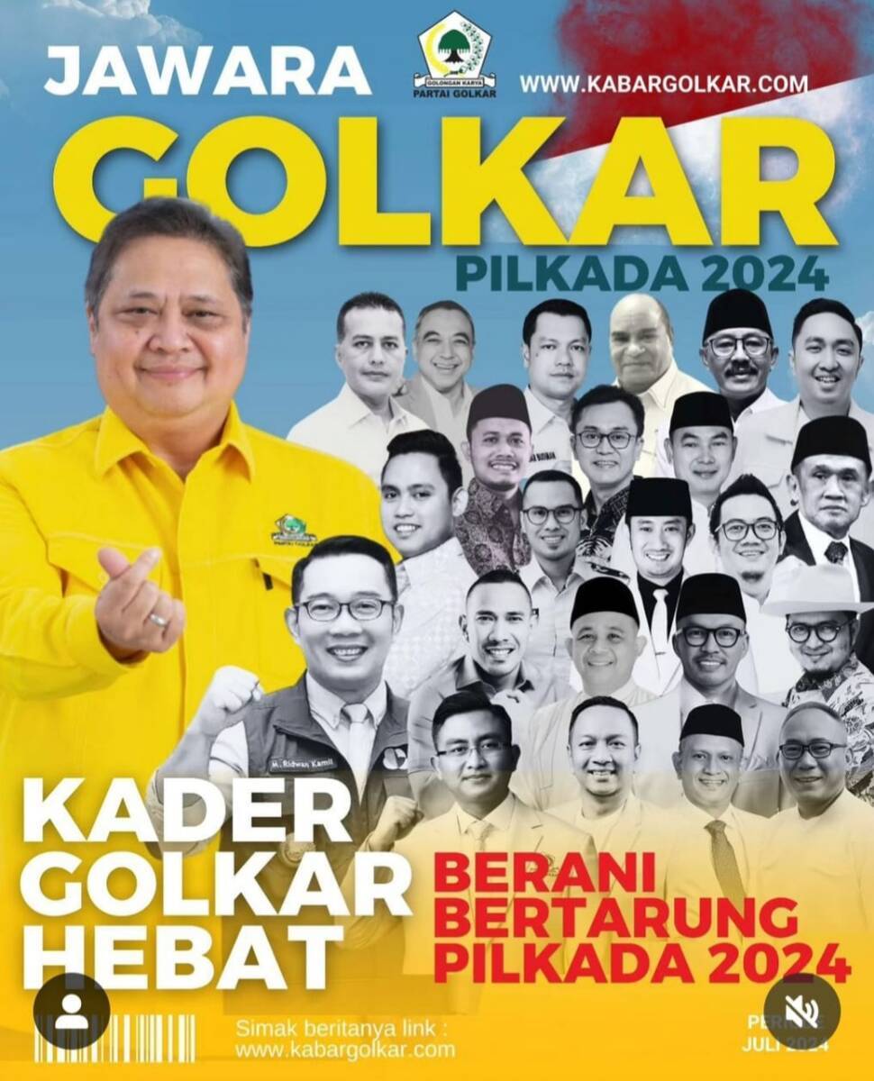 Golkar Usung Kader Sendiri pada Pilwako Jambi, Budi Setiawan Itu Jawara! Kader Hebat, Berani Bertarung