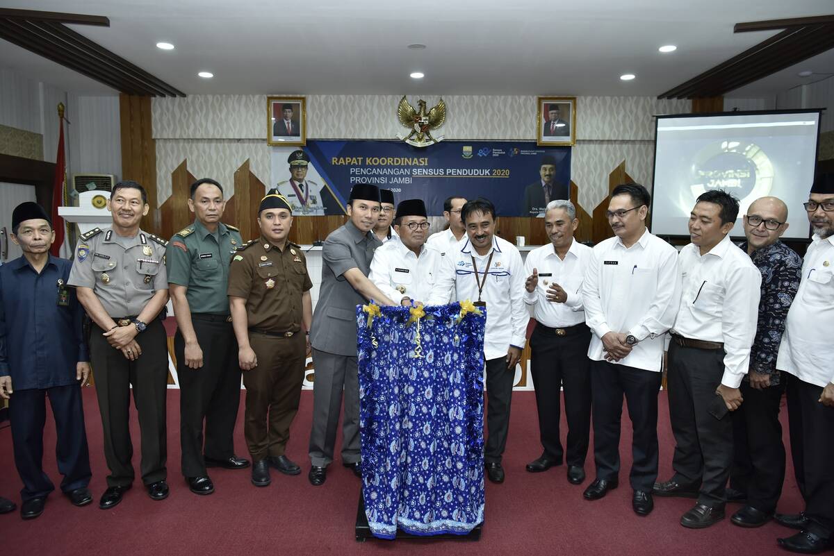 Gubernur Jambi Instruksikan Semua OPD Sukseskan Sensus Penduduk