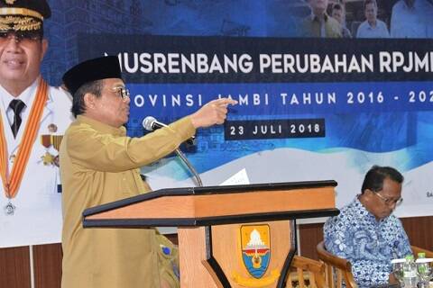 Gubernur Jambi: Perubahan RPJMD Perkuat Perencanaan Pembangunan