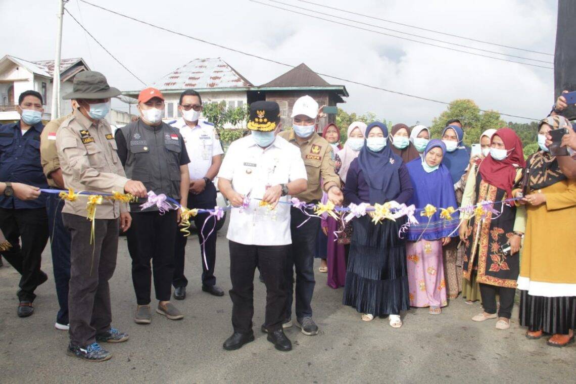 Gubernur Jambi Resmikan Ruas Jalan Danau Pauh Rantau Kernas
