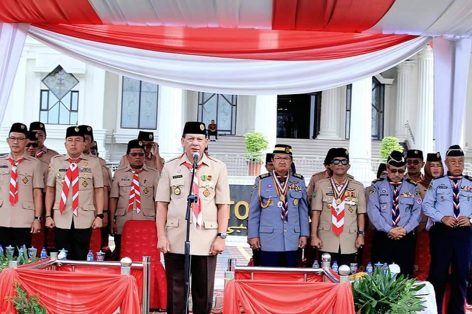 Gubernur: Pramuka Bangun Benteng terhadap Pengaruh Negatif Budaya Asing