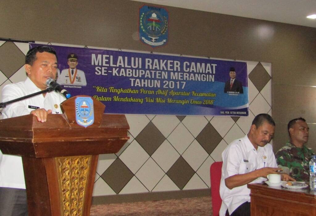 H Al Haris Minta Camat Cepat Sikapi Berbagai Isu