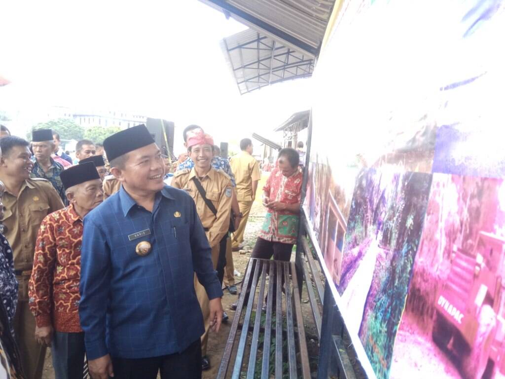 H Al Haris Resmikan Proyek Fisik Desa se-Bangko Barat