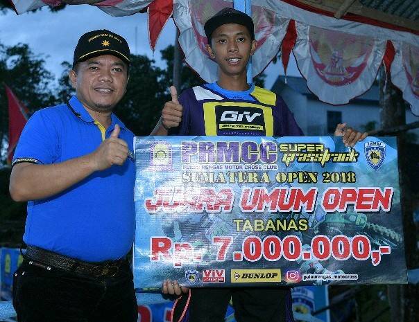 H Al Haris Tutup Grass Track Sumatera Open