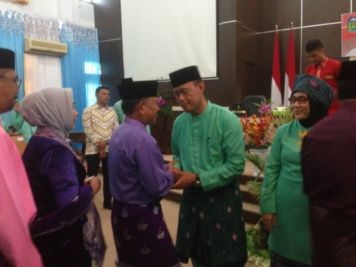 H Khafid Moein Hadiri HUT Kabupaten Tebo ke-18