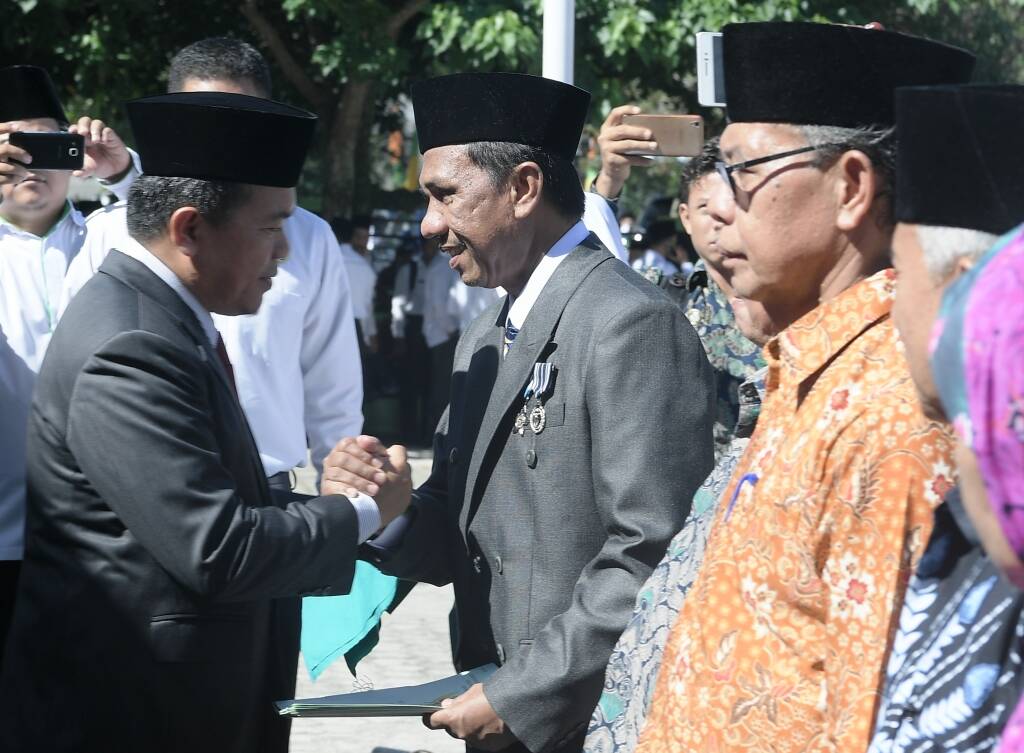 HAB ke-73, Dihadiahi 9 Sertifikat Tanah Hibah