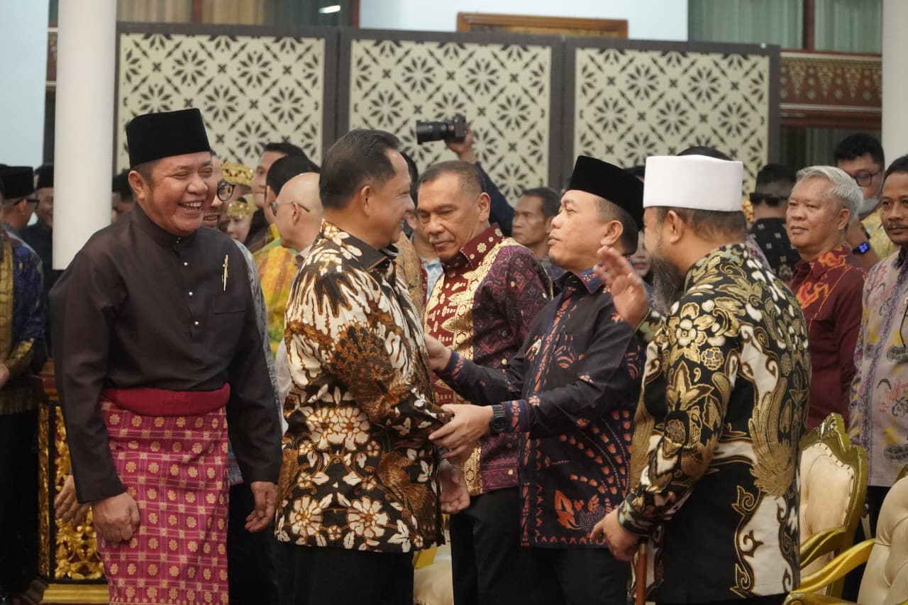 Hadir Halal Bihalal Sumbagsel, Gubernur Al Haris: Kita Harus Saling Bantu
