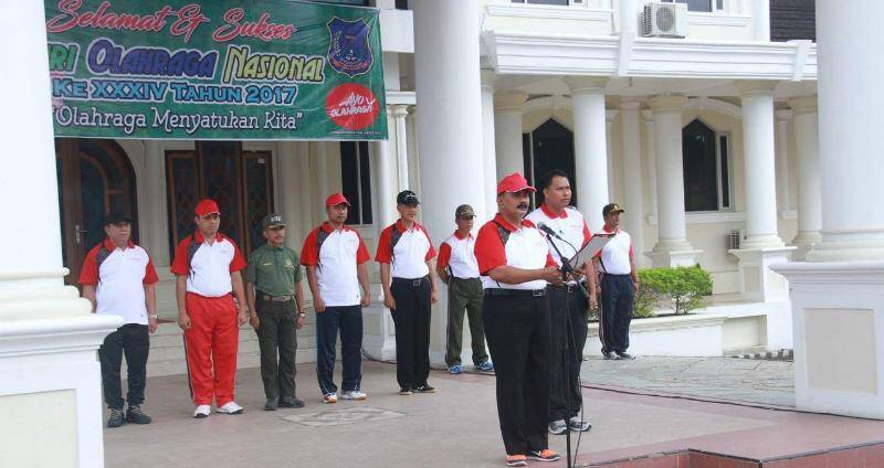 Hadiri Upacara Haornas Ke 34