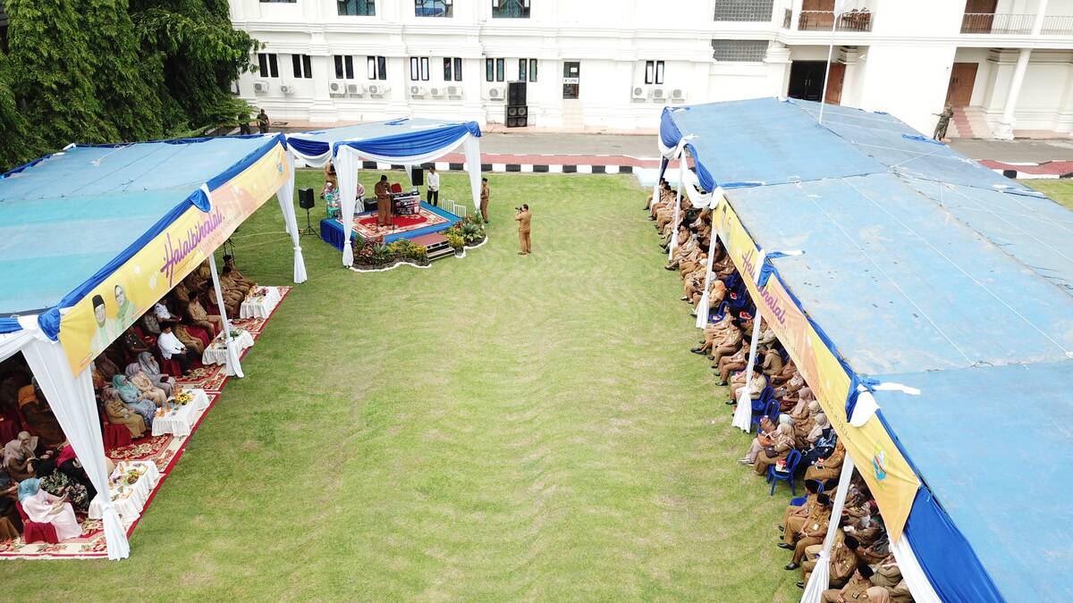 Halalbihalal Pemprov, Fachrori Ajak Seluruh Pegawai Tingkatkan Kinerja
