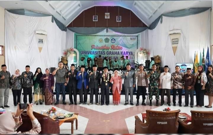 Harapan Pjs Bupati saat Hadiri Pelantikan Rektor UGK Muara Bulian