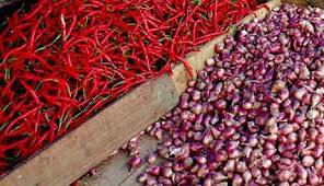 Harga Bawang dan Cabe di Tanjabtim Meroket
