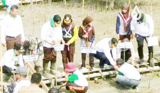Hari Bhakti Adhyaksa, Seribu Mangrove Ditanam