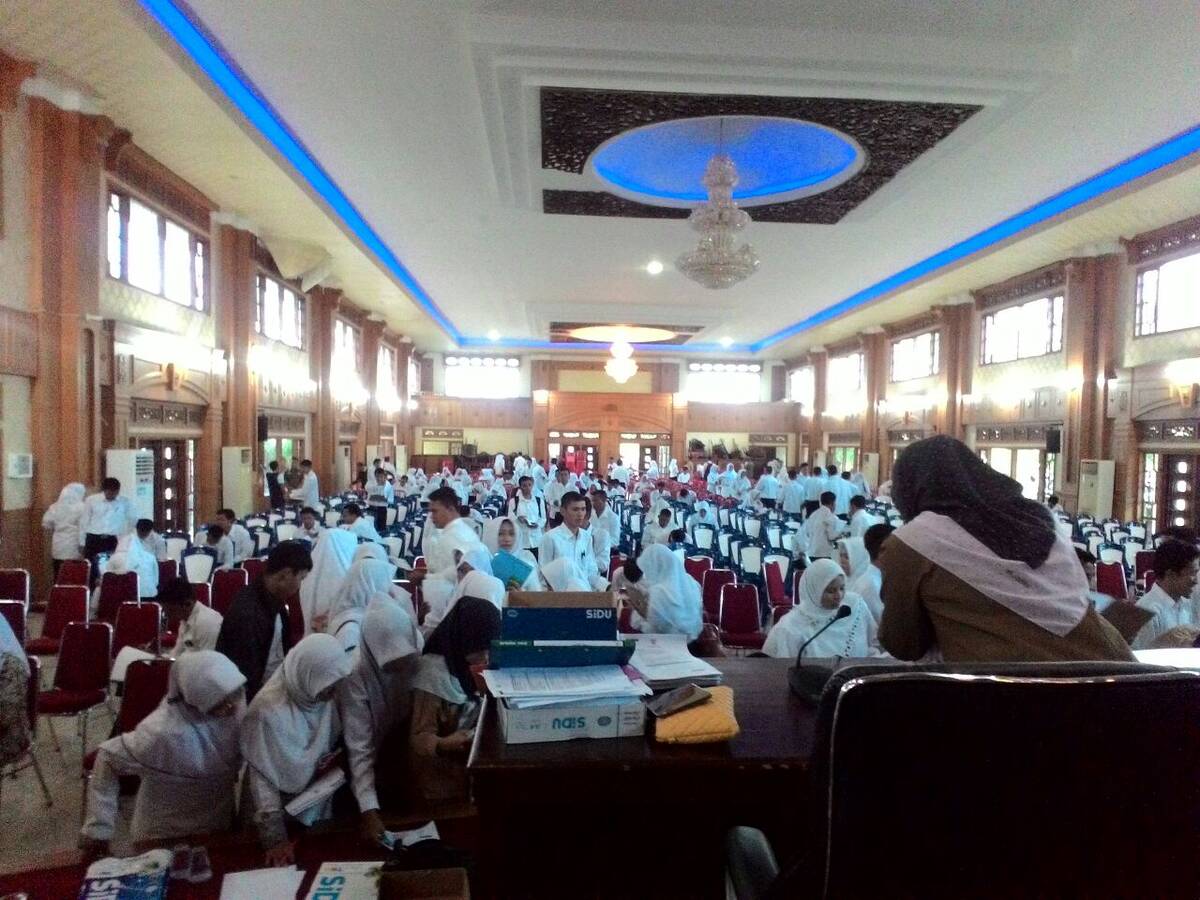 Hari Ini, 987 Tenaga Honor Tebo Ujian Tertulis