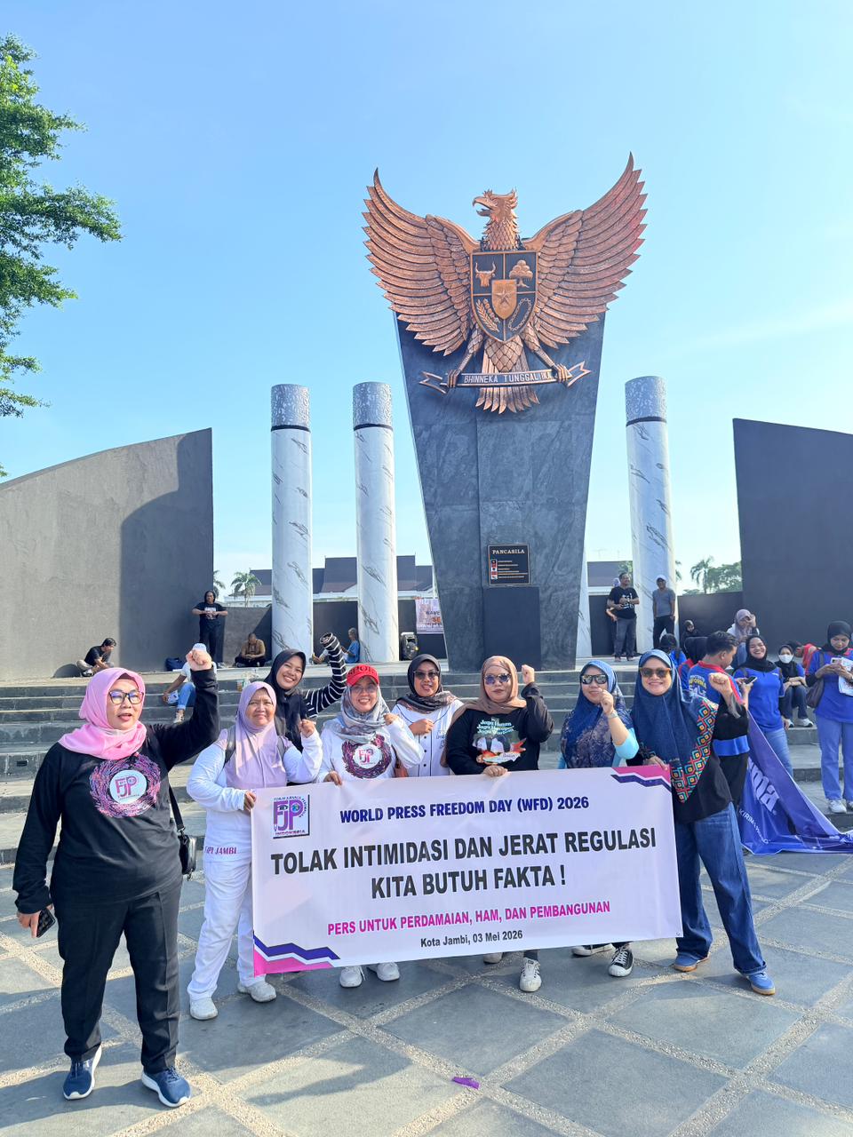 Hari Kebebasan Pers Sedunia, FJPI Jambi Gelar Orasi Damai, Tekankan Perlindungan kepada Jurnalis